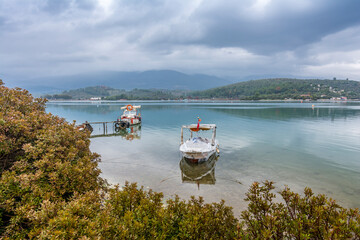 Fishing boats at Kazikli Village in Didim