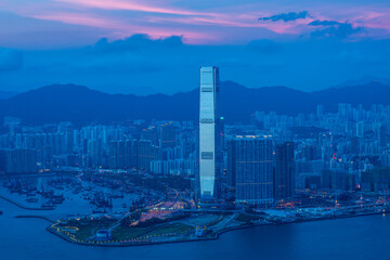West Kowloon at Dusk