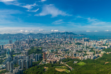 Cityscape & Lion Rock