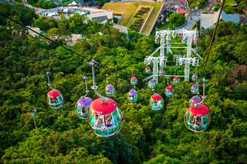 Cable Cars in Ocean Park