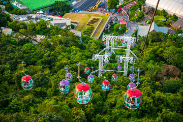 Cable Cars in Ocean Park