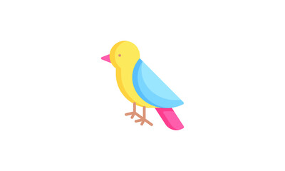 bird icon illustration vector fly