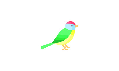 bird icon illustration vector fly