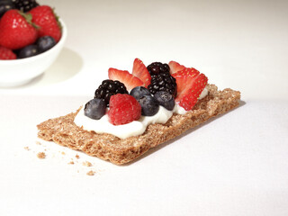 Snack and appetizer images for the food industry.