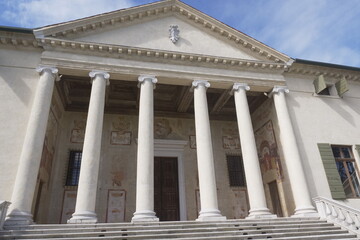 Obraz premium Villa Badoer is a villa in the Veneto region designed by Andrea Palladio