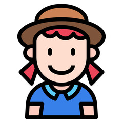 kid line icon