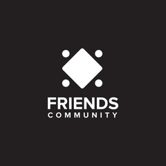 Friend's table logo design template