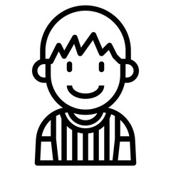 kid line icon