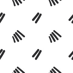 Vector scattered lines on white background, different line thickness, Simple yet edgy design suitable for fashion, textiles, wrapping paper,