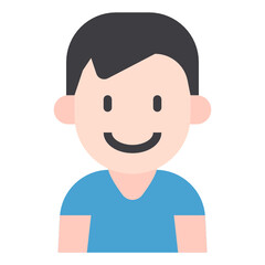kid flat icon