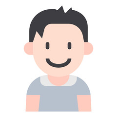 kid flat icon