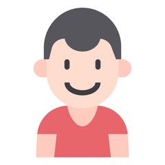 kid flat icon