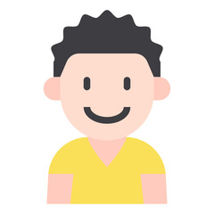 kid flat icon
