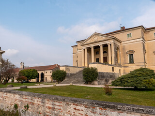 Fototapeta na wymiar Country residence of the nobility in Dueville Veneto Italy