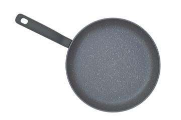Frying pan isolated on white background.