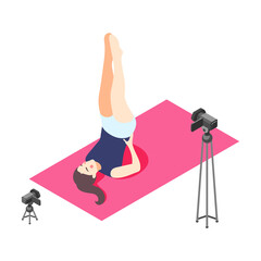 Yoga Blogger Icon