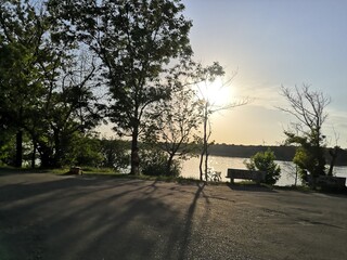 Eine Radtour um den Cospudener See bei Leipzig