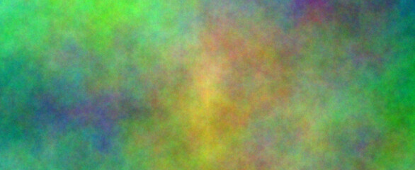 Light colors background. Yellow, green and blue. Banner abstract background. Blurry color spectrum, texture background. Rainbow colors. Vivid colors spectrum background.