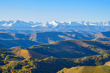 Начало осени в горах Западного Кавказа