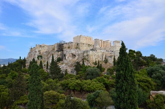 Parthenon von Areopag aus