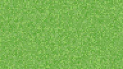 Pixel background. The concept of games background. Squares pattern background. Minecraft concept. Vector illustration. Light Green vector abstract textured polygonal background