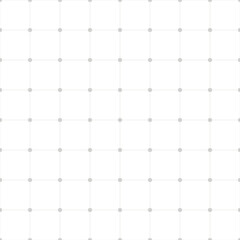 Vector seamless geometric minimalistic pattern. White and gray grid texture. Endless regular background