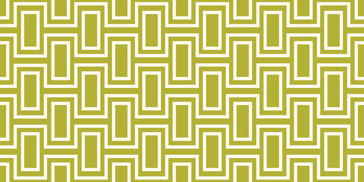 Repeating Mid-Century Wallpaper Pattern | Seamless 60s Mod Design | Geometric Retro Print | 
