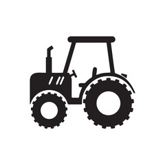 agriculture farm tractor vector illustration design