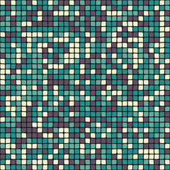 Fototapeta premium Abstract Geometric Pattern generative computational art illustration