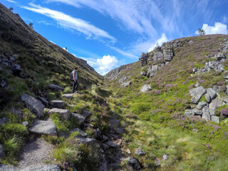 mountain landscape with sky