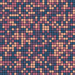 Fototapeta premium Abstract Geometric Pattern generative computational art illustration