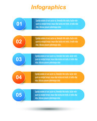 Infographics banners for web layout.