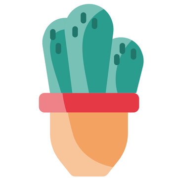 Cactus Flat Icon