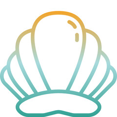 shell gradient icon