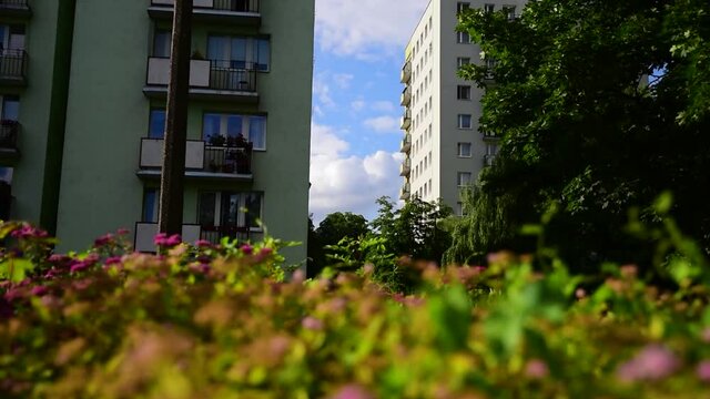 Bloki mieszkalne, Ł&oacute;dź, Poland