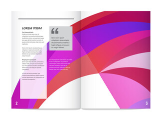 Visual identity with letter logo elements polygonal style Letterhead and geometric triangular design style brochure cover template mockups. Fictitious name and Text.