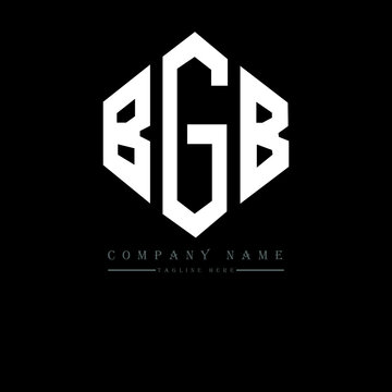 BGB letter logo design with polygon shape. BGB polygon logo monogram. BGB cube logo design. BGB hexagon vector logo template white and black colors. BGB monogram, BGB business and real estate logo. 