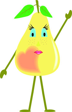 Pear Girl 1