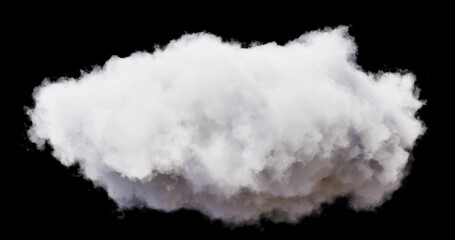 Shapes abstract cloud. Cloud icon. 3d rendering. Cloud 3d rendering.	