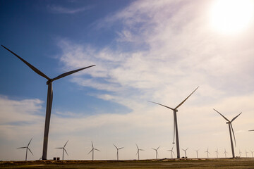 Wind farm in northeastern Brazil