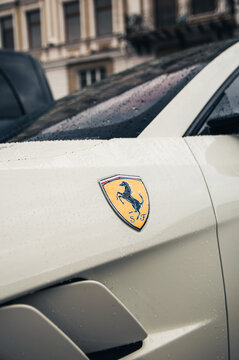 Odessa, Ukraine - June 2021: Ferrari GTC4Lusso Shield