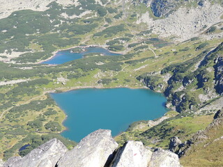 lake in the mountains