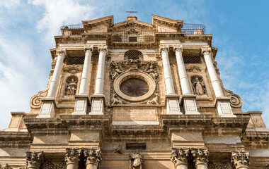 Fototapeta premium Parish Church of Santa Maria della Pieta in Palermo, Sicily, Italy