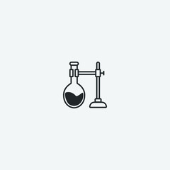 Science vector icon for web and design