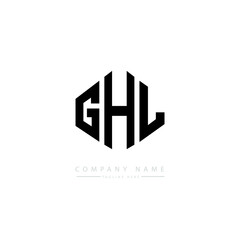 GHL letter logo design with polygon shape. GHL polygon logo monogram. GHL cube logo design. GHL hexagon vector logo template white and black colors. GHL monogram, GHL business and real estate logo. 