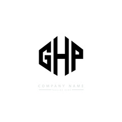 GHP letter logo design with polygon shape. GHP polygon logo monogram. GHP cube logo design. GHP hexagon vector logo template white and black colors. GHP monogram, GHP business and real estate logo. 