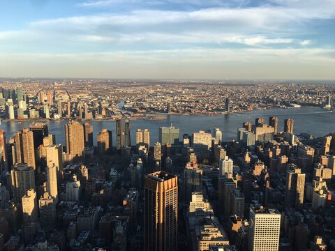 View of the City of New York, United States of America