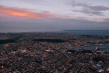 An Aerial View of Brooklyn in New York City