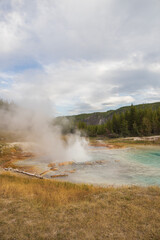 Imperial Geyser, Yellowstone National Park, Wyoming, USA
