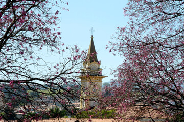 Igreja na primaveira